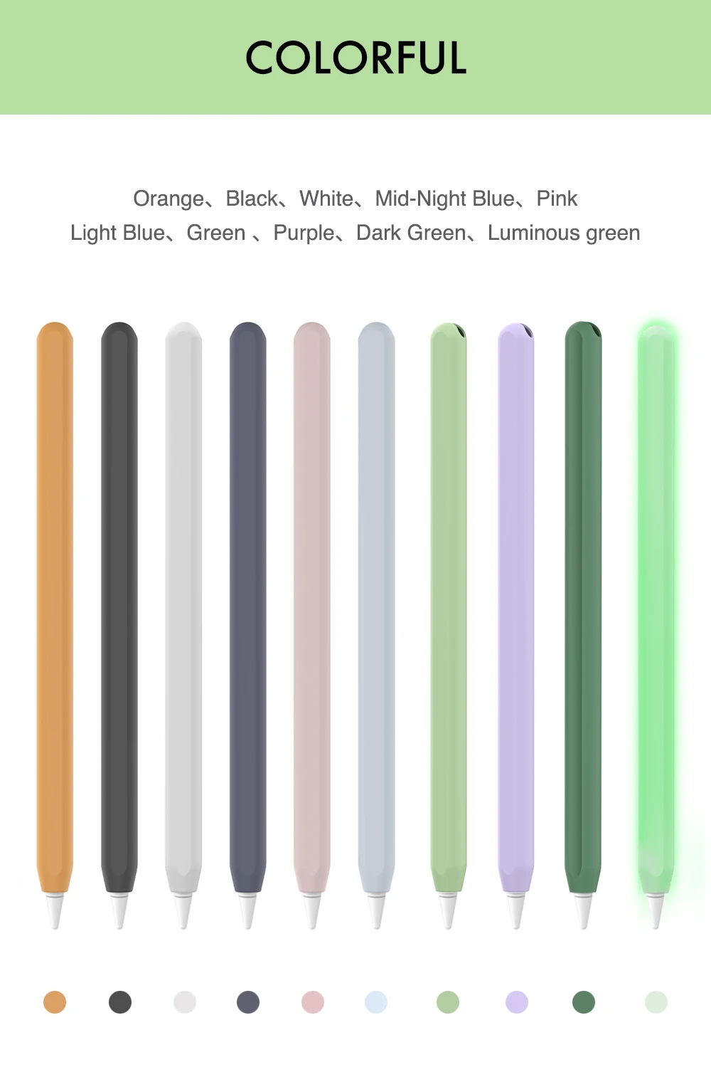 caneta portátil Touch Stylus, capa protetora, tablet de segunda geração