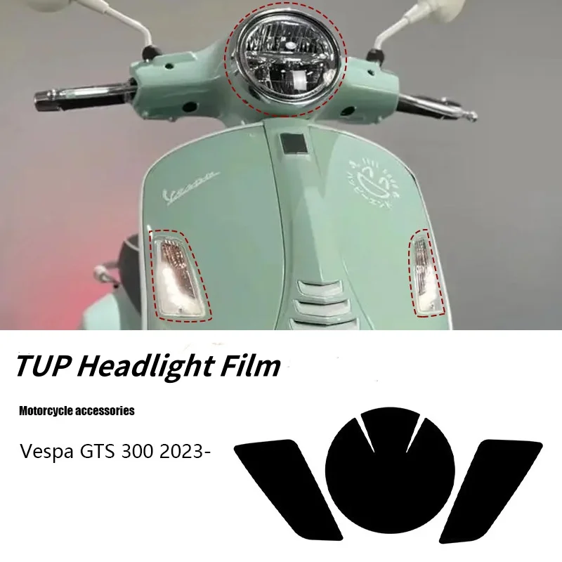 For Vespa GTS 300 gts300 GTS300 Motorcycle TUP Headlight Film Instrument Screen Protector Rear Lamp Protective Sheets