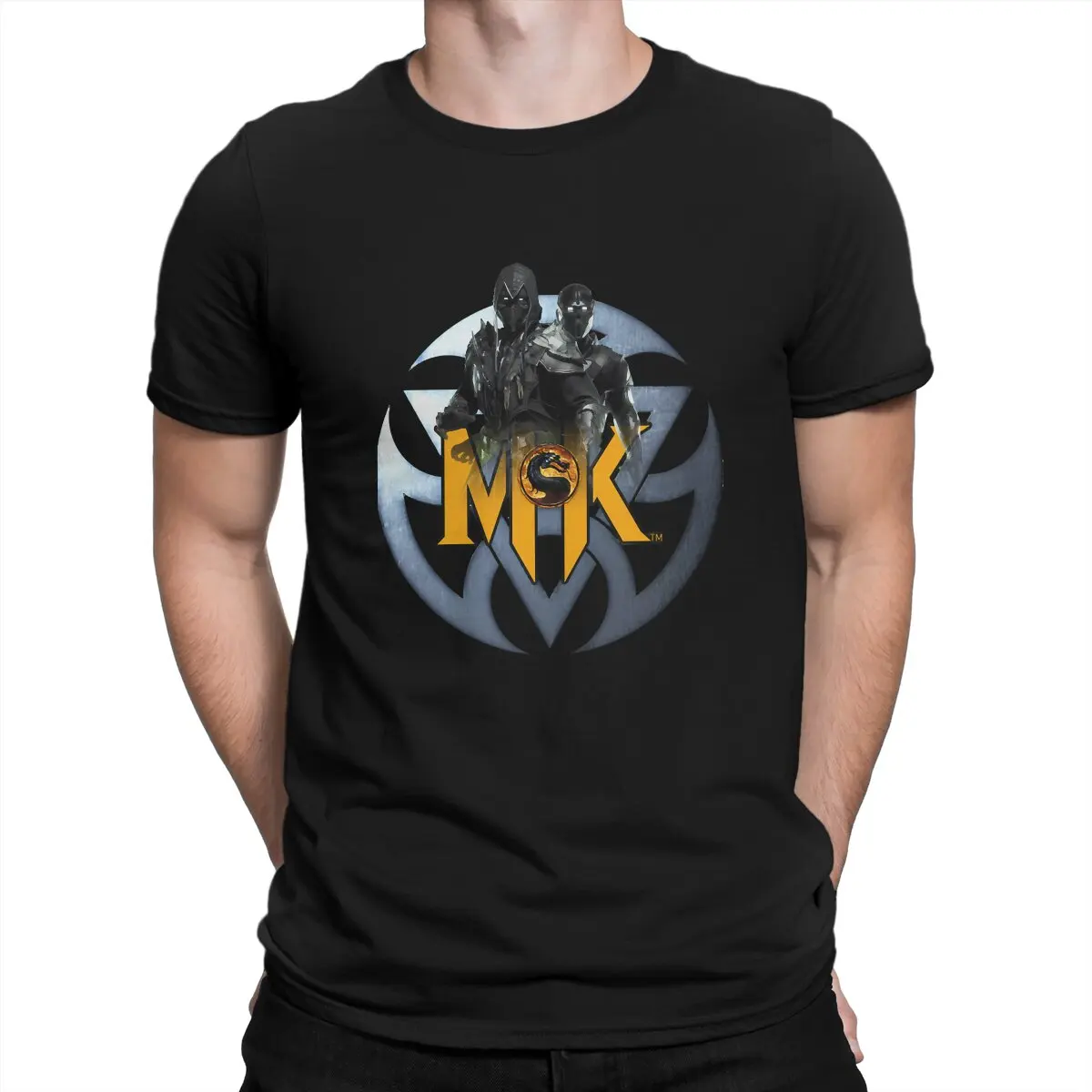 

Merch Style Polyester TShirt Mortal Kombat MK Midway Game Top Quality Hip Hop Gift Idea T Shirt Short Sleeve