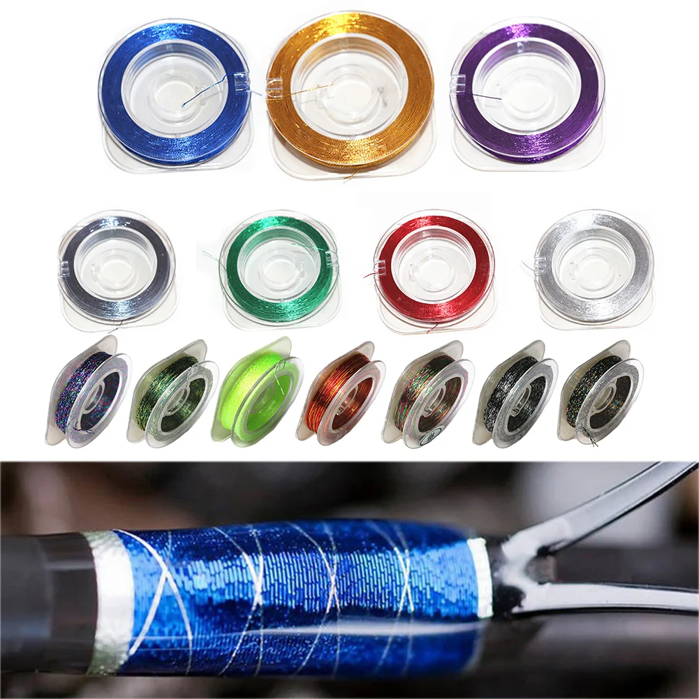 

50M Fishing Rod Guide Tying Thread Rod Building Wrapping Thread Braided Line Outdoor Fishing Tools For Fishing Rod Braided Line