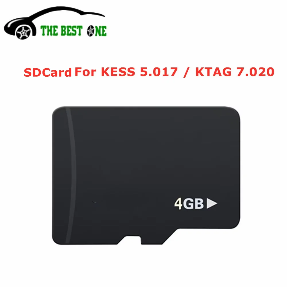 KESS V5.017 SDCard KTAG V7.020 Files Contents 4GB Card Replacement Defective KESS 5.017 K-TAG 7.020 ping OBD2 Scanner Code Reader
