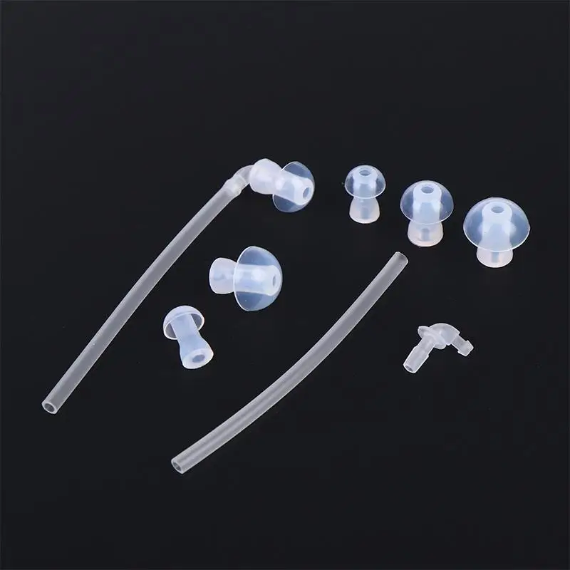 Silicone Earplug Domes - 20-Pack Hearing Aid Ear Tips Replacement