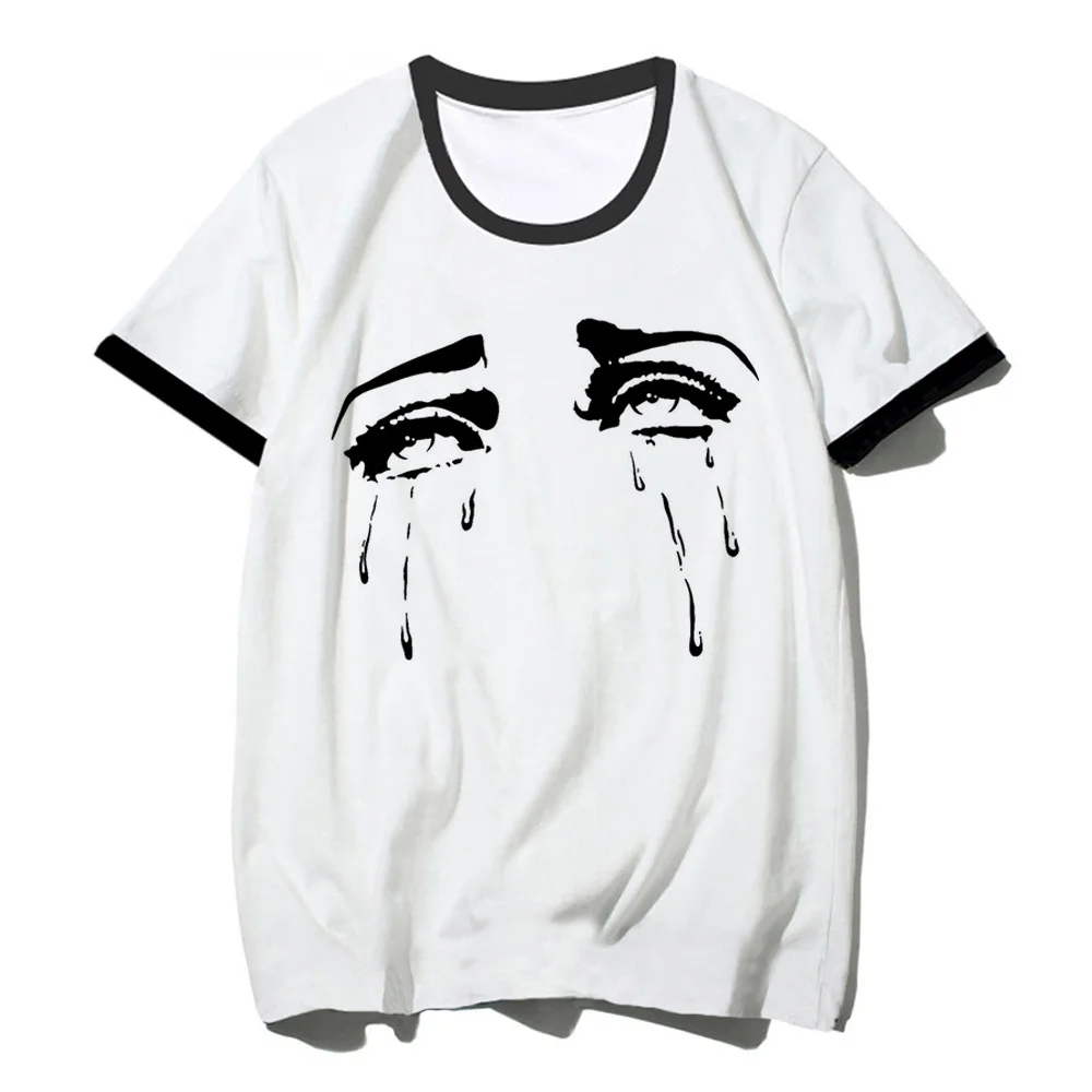 

eyes print tshirt women Japanese anime manga t shirt girl harajuku clothing