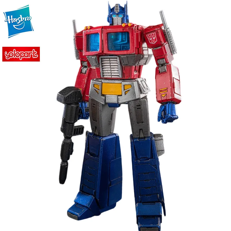 

Hasbro Collaborative YOLOPARK AMK Pro Transformers G1 Optimus Prime Anime Action Figures Assembly Model Collection Toy