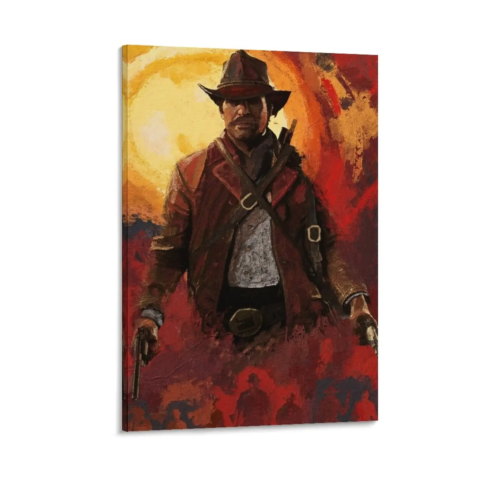 Arthur Morgan Rdr2 Tela Pittura Decorazione Della Parete Pittura Moderna Decorazione Della Casa