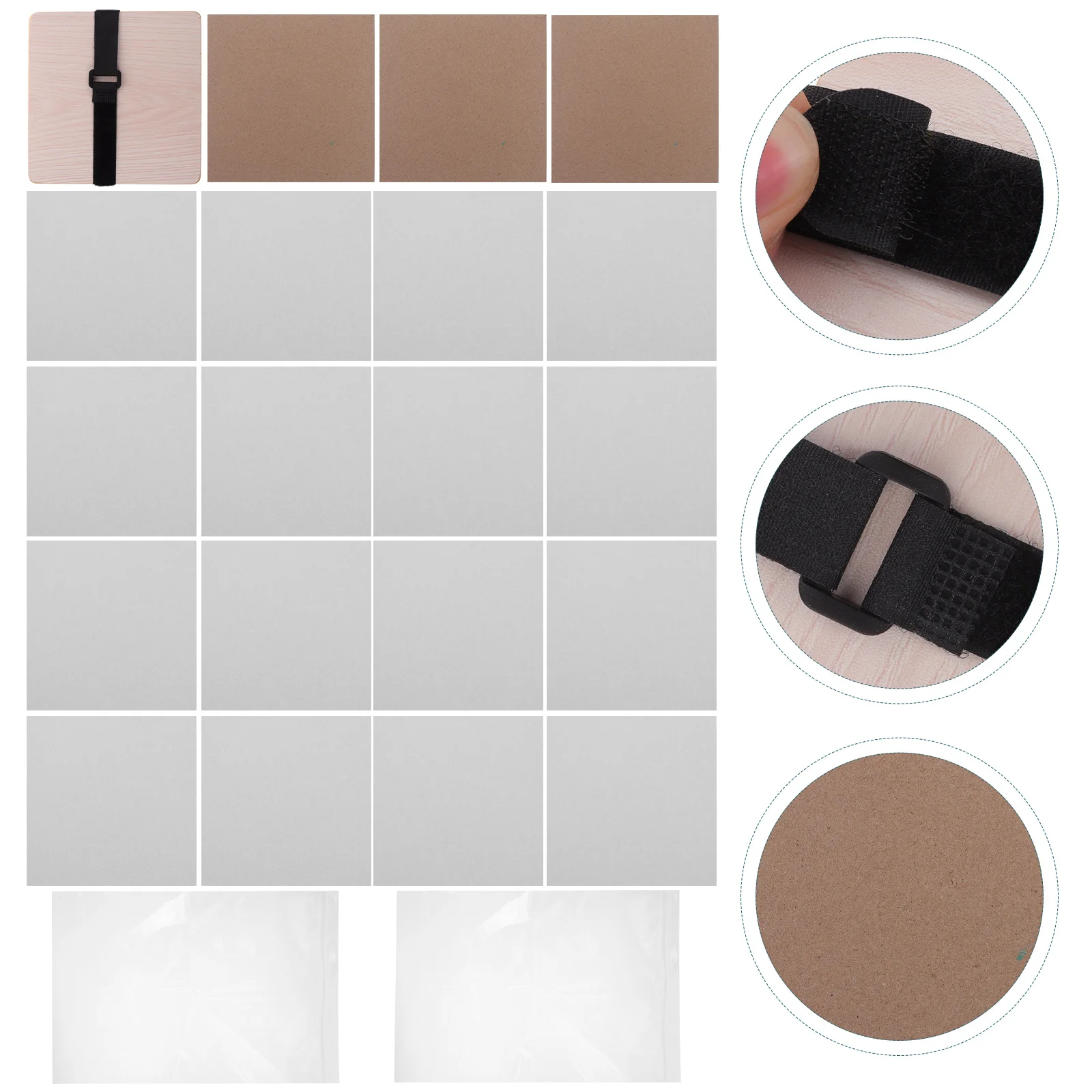 

Press Flower Embossing Device Leaf Pressing Supply Suite Plant Specimen Tools Kit Wood Plants Flowers