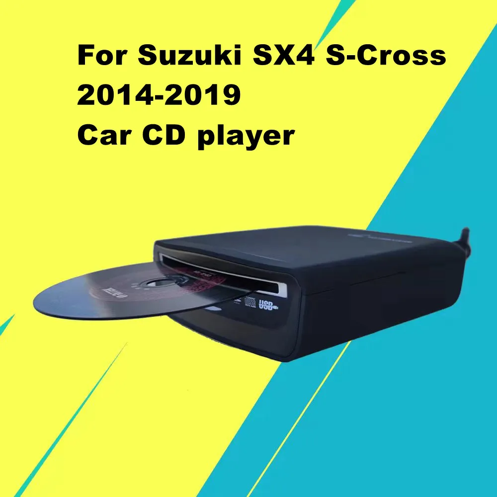 External Car CD Player For Suzuki SX4 S-Cross 2014-2019 Android