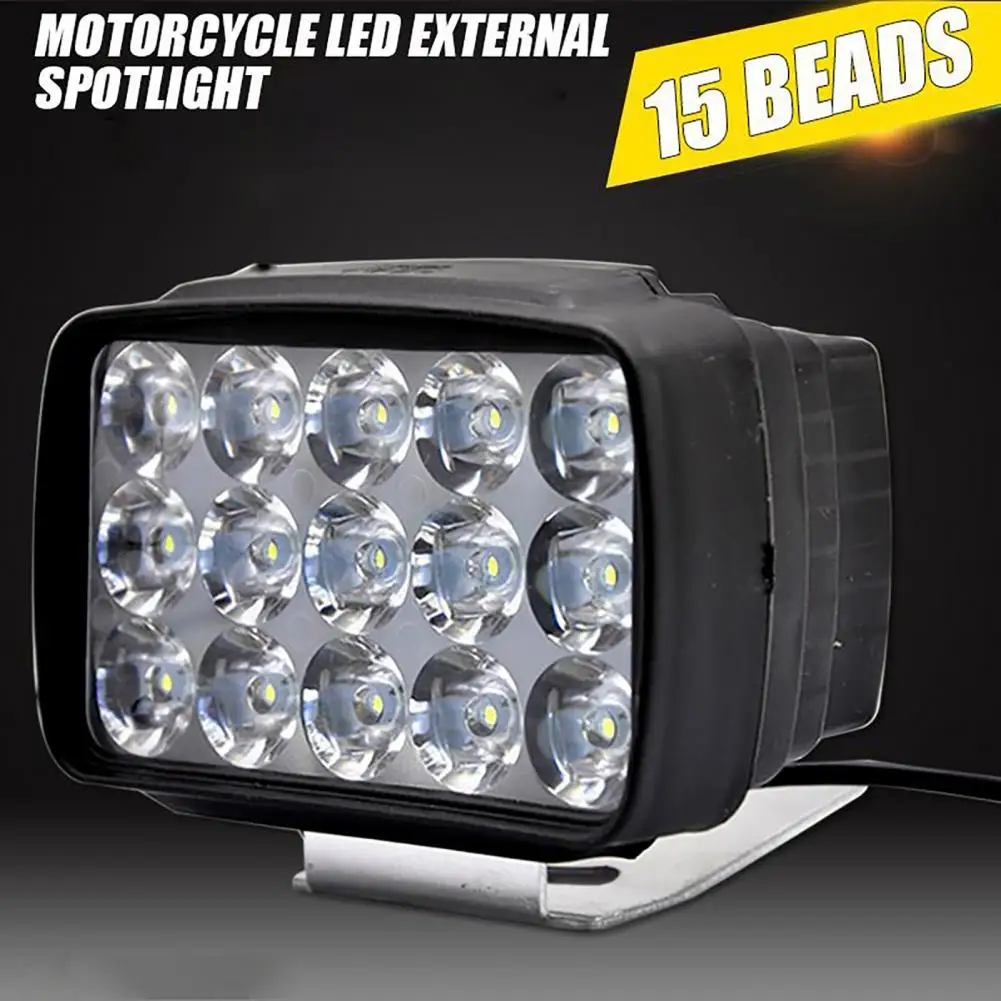 

Headlight Compact Sturdy Stable White Super Bright Working Spot Light for Motorcycle Front Driving Lamp LED Headlight