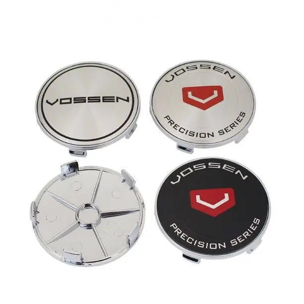4pcs/lot 68mm Vossen Car Wheel Center Hub Caps Wheel Center Cap Decoration Auto Styling Rim Hub