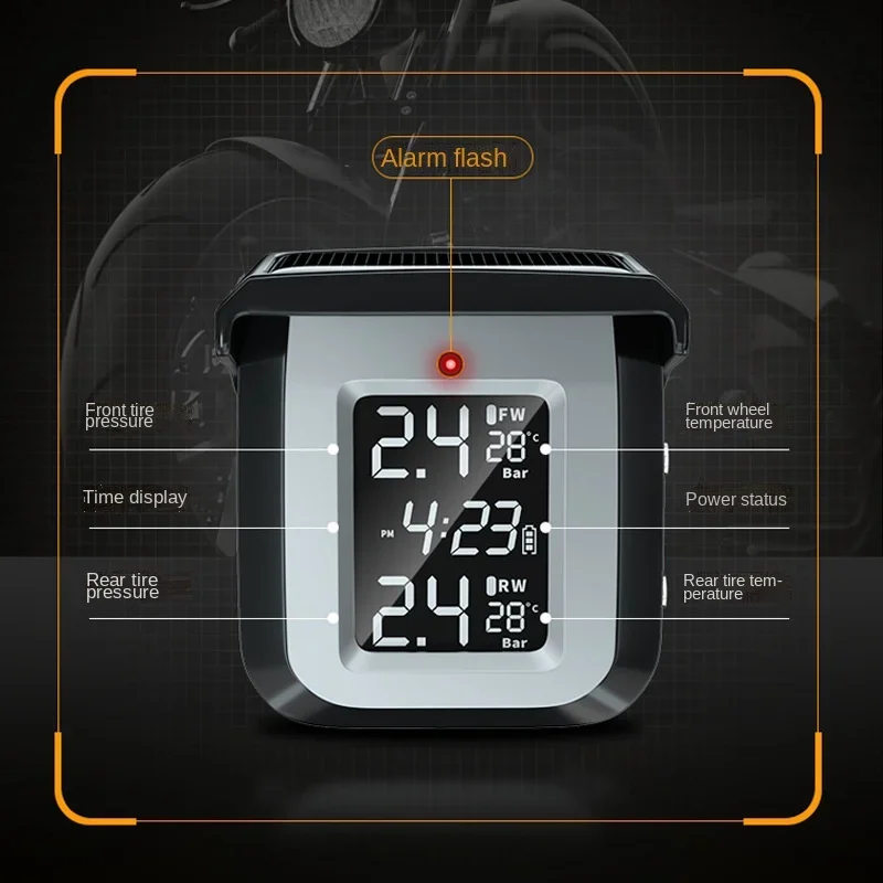 Motorcycle Tire Pressure Monitor