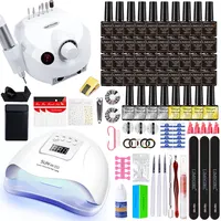Manicure Set with LED Nail Dryer Nail Set Electric Nail Drill Kit Nail Tools Set Nail Gel Polish Kit For Nail Art Beginner 1