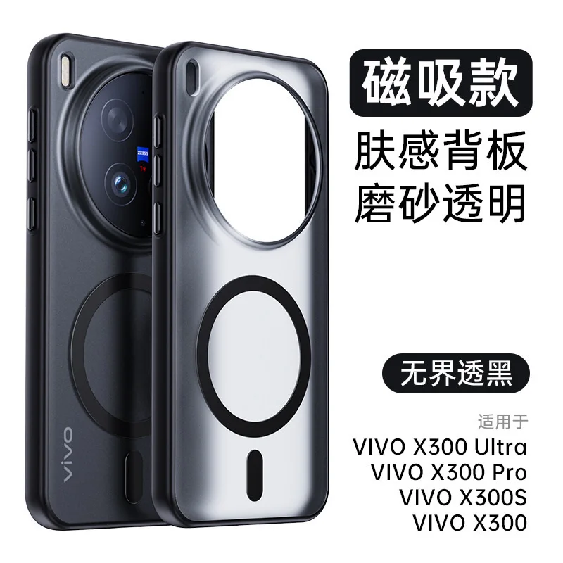 Matte Translucent TPU Phone Case with Metal Buttons & Grippy Edges, Ultra-Thin and Breathable Design