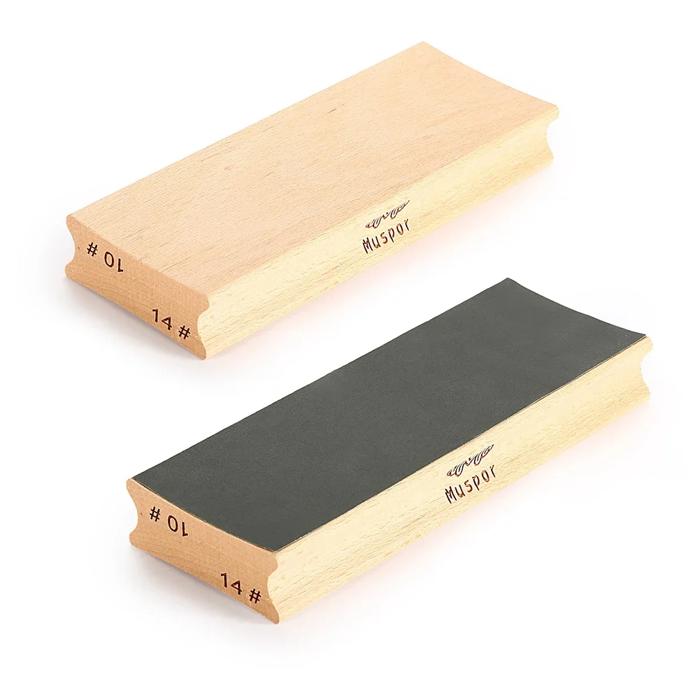 1pc Sanding Block Guitar Radius Two-Way Sanding Block 2 Sandpaper For Guitar Bass Fret Leveling Luthier Tools Accessories