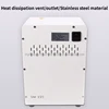 12L Desktop Dish Dryer Machine Kitchen Tableware Household Dish Rack With Cover Portable Dishes Disinfection Cabinet 5