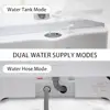 Portable Mini Dishwasher Countertop 900w 5 Programs Dryer Cabinet Easy to Use No Installation Needed Convenient Storage 7L Water 4