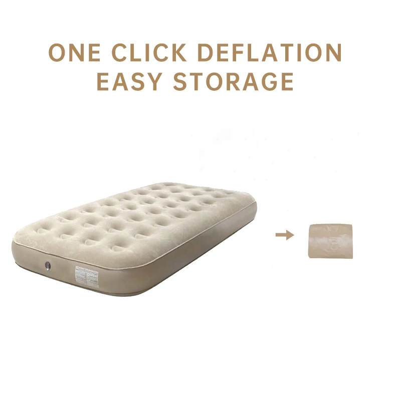 Portable Air Bed Outdoor Camping Automatic Inflatable Mattress Hiking Tent Mattress Home Comfortable Leisure Bed