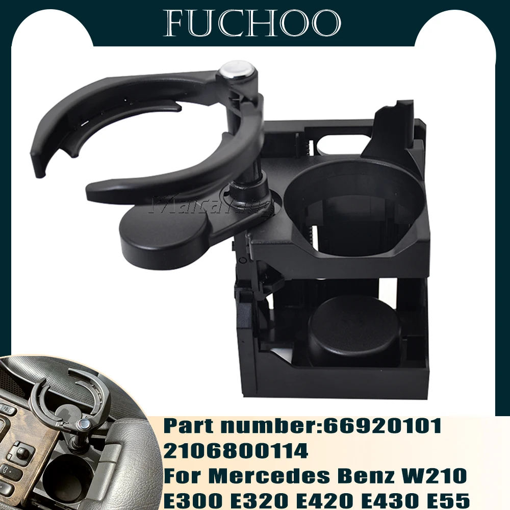Car styling Centre Console Drink Cup Holder Replacement For Mercedes
