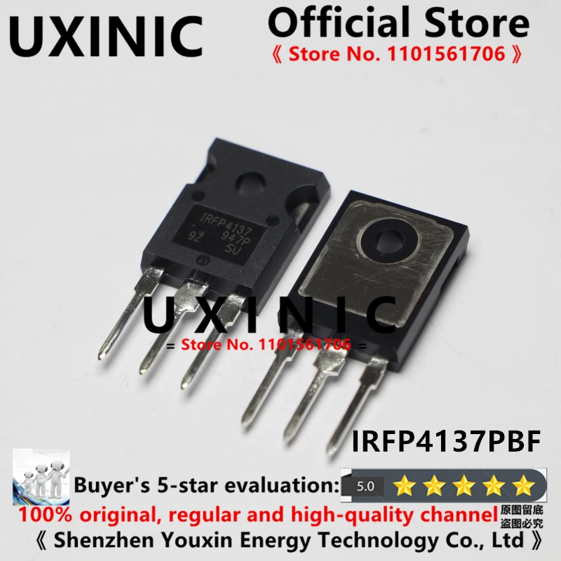 

UXINIC 100% New Imported Original IRFP4137PBF IRFP4137 TO-247 N-channel MOSFET 38A 300V