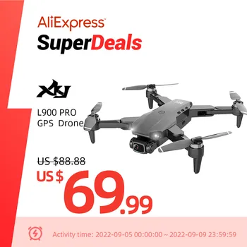 XKJ L900 PRO GPS Drone 4K Dual HD Camera Professional Aerial Photography Brushless Motor Foldable Quadcopter RC Distance1200M 2