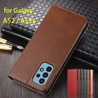 Magnetic Attraction Cover Leather Case for Samsung Galaxy A52 / A52s 5G Flip Case Card Holder Holster Wallet Case Fundas Coque 1