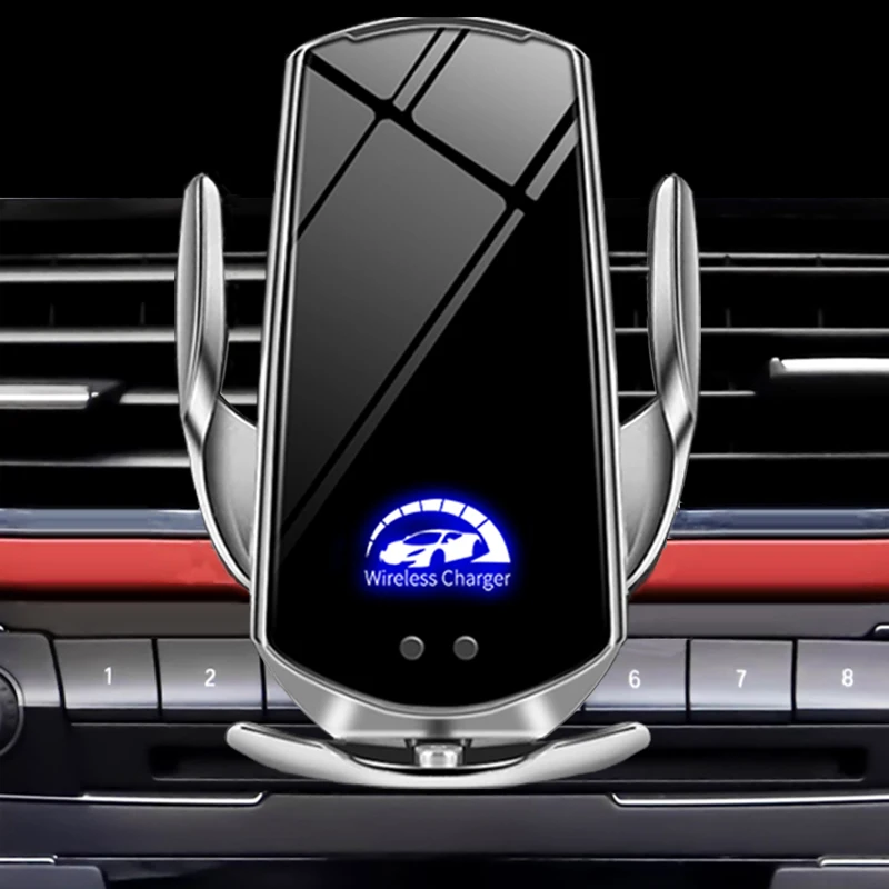 차량용 휴대폰 마운트 홀더, 무선 충전 인테리어 액세서리, BMW M3 M4 시리즈 F30 F31 F32 F33 F34 F35 F36 F80 F82 용