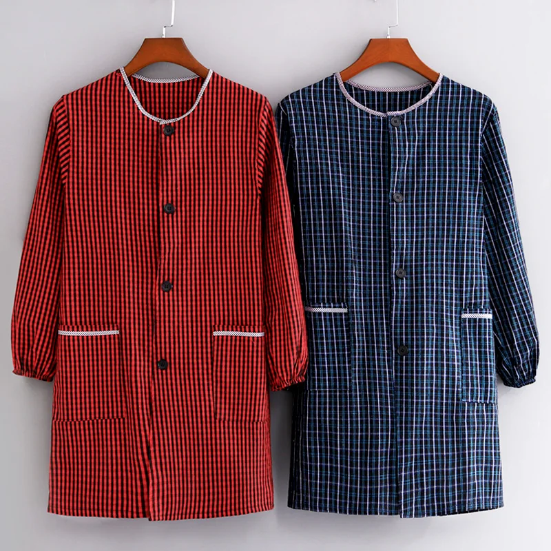 

Хлопковая грубая тканевая Накладка для женской домашней кухни для защиты от масляных пятен и проникновения