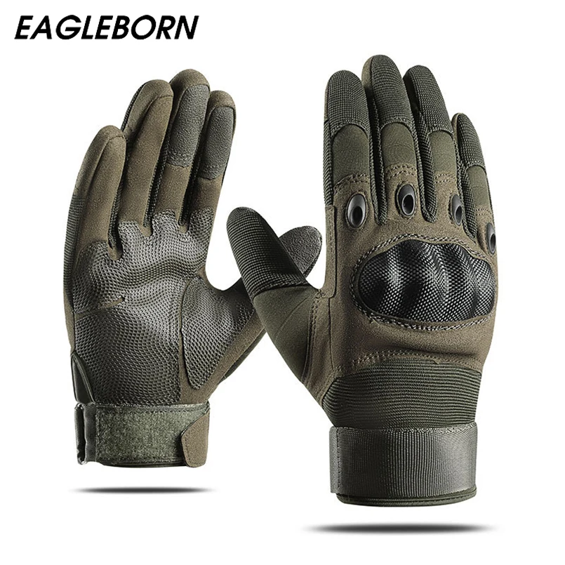 

Tactical Gloves Men Full Finger Touch Screen Protection Hunting Climbing Training Special Forces Military Fan Military Gloves