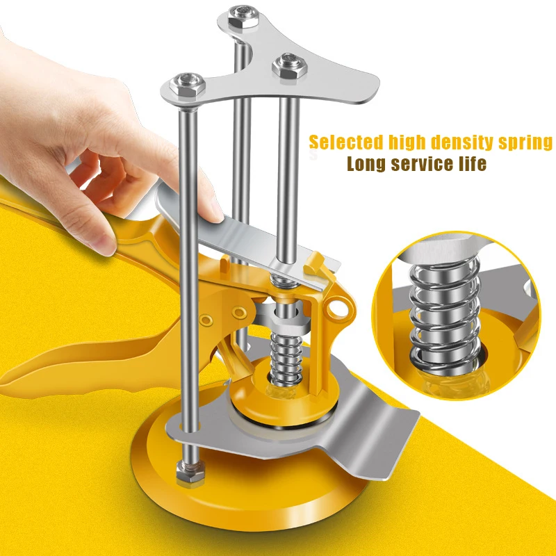 Drywall Lift for Wall Tile Locator Labor Saving Arm Lever Arm Lifter ，Height Locator Adjusting Lifter Anti-Slip Hand Tool