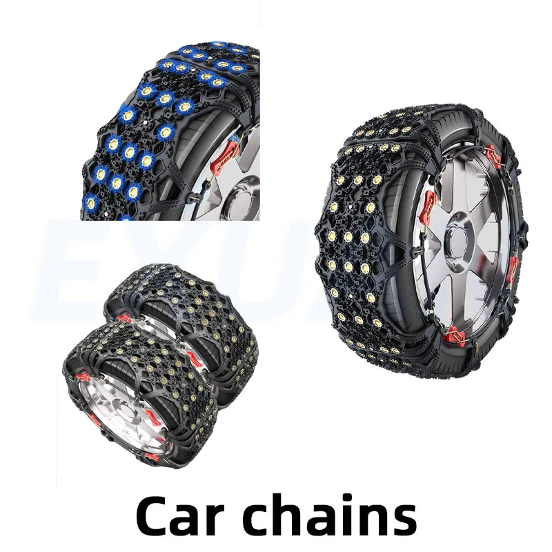 Car Anti-skid Chain SUV Automatic Tightening Truck Off-road Universal Jeep Snow Tire Anti-skid Nail Car Tire anti Slip Sleeve