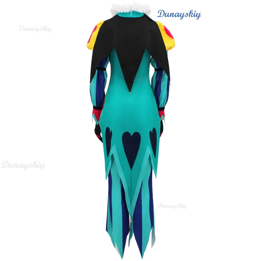 Fizzarolli Cosplay Costume Helluva Hat Boss Halloween Fancy Clown Suit Fezz Tail Carnaval Party Suit FullSet Unisex Suit XS-3XL 26 Fizzarolli Cosplay Costume Helluva Hat Boss Halloween Fancy Clown Suit Fezz Tail Carnaval Party Suit FullSet Unisex Suit XS-3XL 15