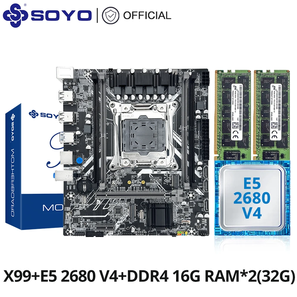 Intel Xeon E5-2680 v4 + X99マザボ + 16GB S0ccdca920ae54bb188aa07cab9ac8