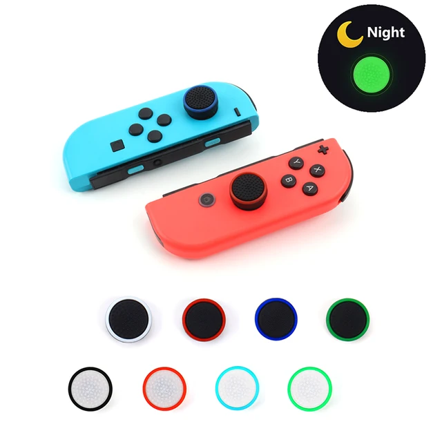 thumbnail image 2 of Yocore Thumb Grips, Soft Silicone Joystick Caps For Switch/OLED/Switch Lite, 4 Pcs - Duck 2 of 12