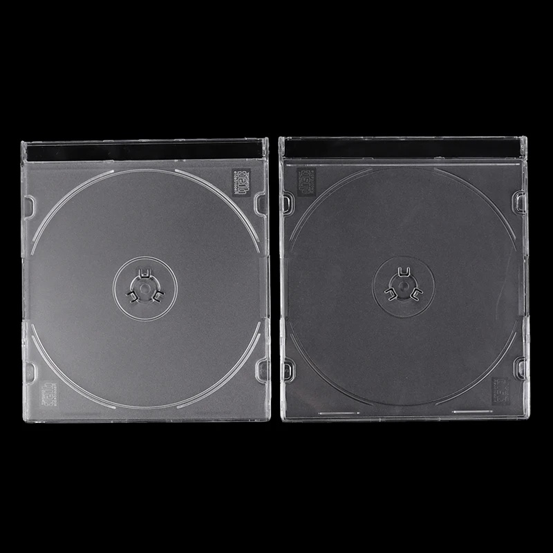 CD Storage Case Transparent Stand Acrylic Holders For CDs DVD Storage Holder Transparent