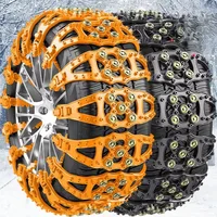 Universal Snow Chains for Car SUV Truck Winter Tire Chains Anti Slip Easy to Install Car Wheel Accessories for Safe Driving