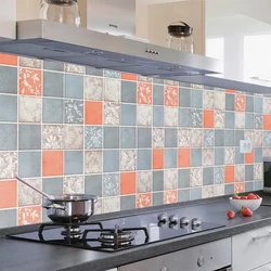 Thickened High Temperature Resistant Waterproof Oil Proof Self-adhesive Wallpaper Room Decoration Kitchen Cabinets Stove Hood