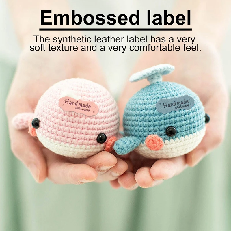 Рисунок 2 - Этикетки из искусственной кожи ручной работы