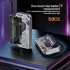 5000mAh 22.5W Fast Charging External Power Bank Battery Cyber​​​​​ Mech Style Portable Dual Port Removable Replaceable Battery 2