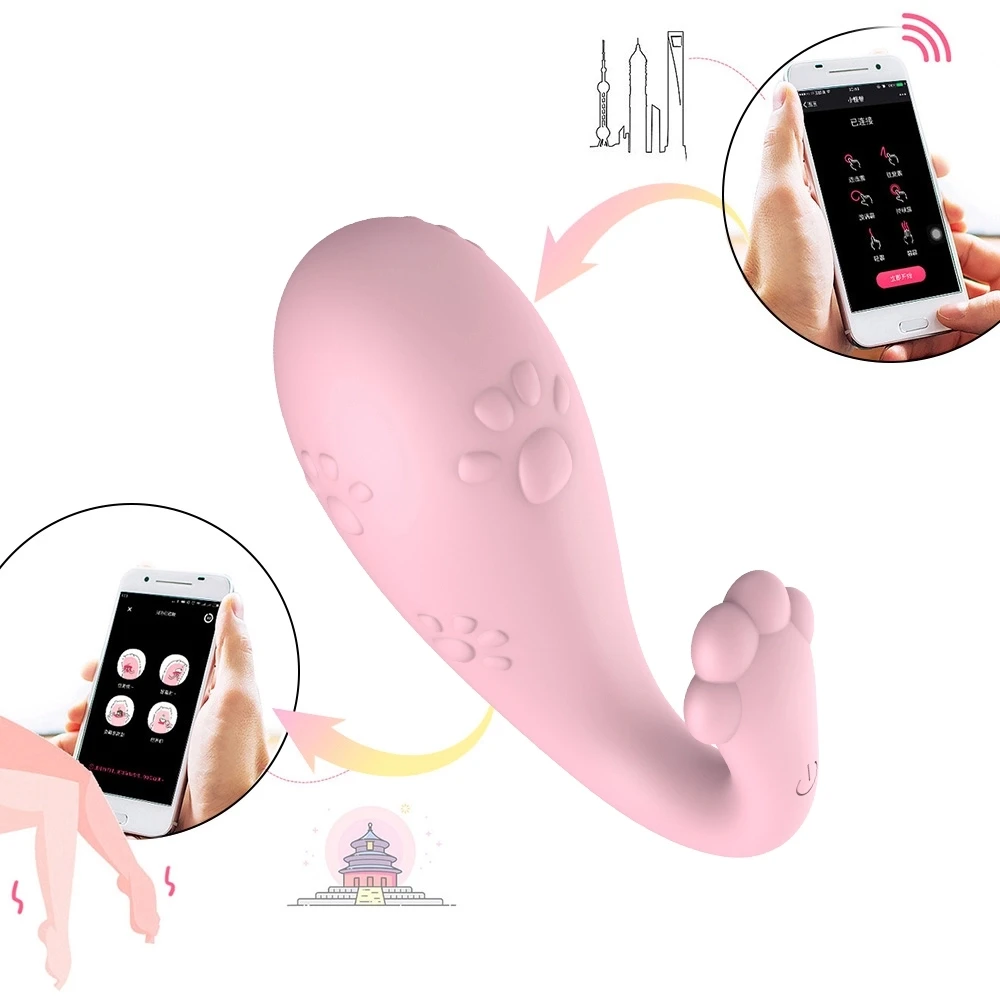 Vibrator Sex Toys For Women Fidget Toys APP Bluetooth Wireless Control G Spot Stimulator Dildo Sextoys Machine Adult Masturbator