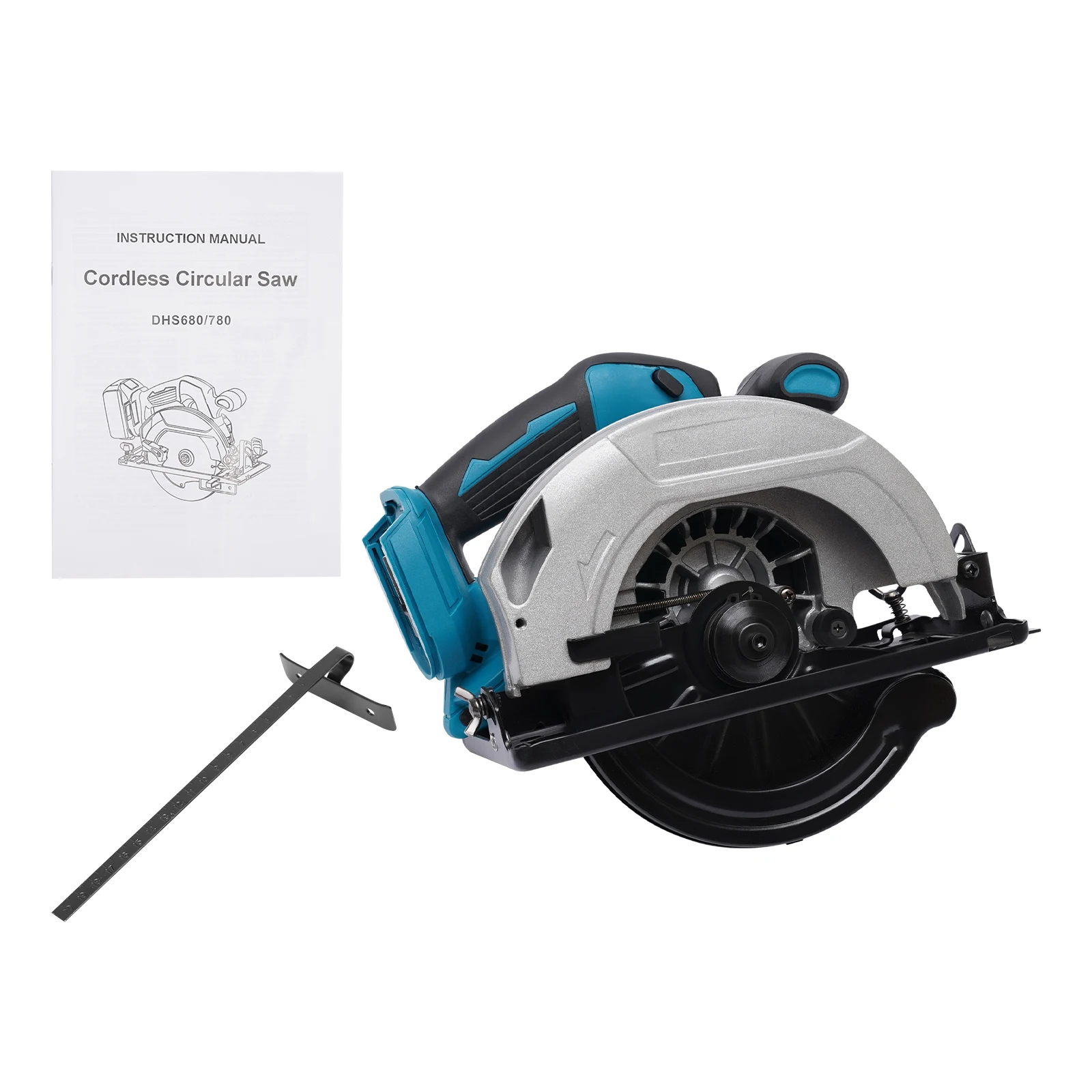 Kabelloser Elektrischer Kreissäge 750W 20000 U/min, Winkelverstellbare Schneidemaschine für Holz Metall DIY Heimrenovierung – Detail 16