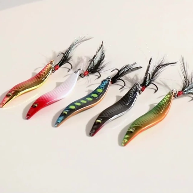 Fishing Lures Big Angle S-Shape Spoons Streamline Actual Combat