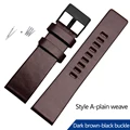 A dark brown-black