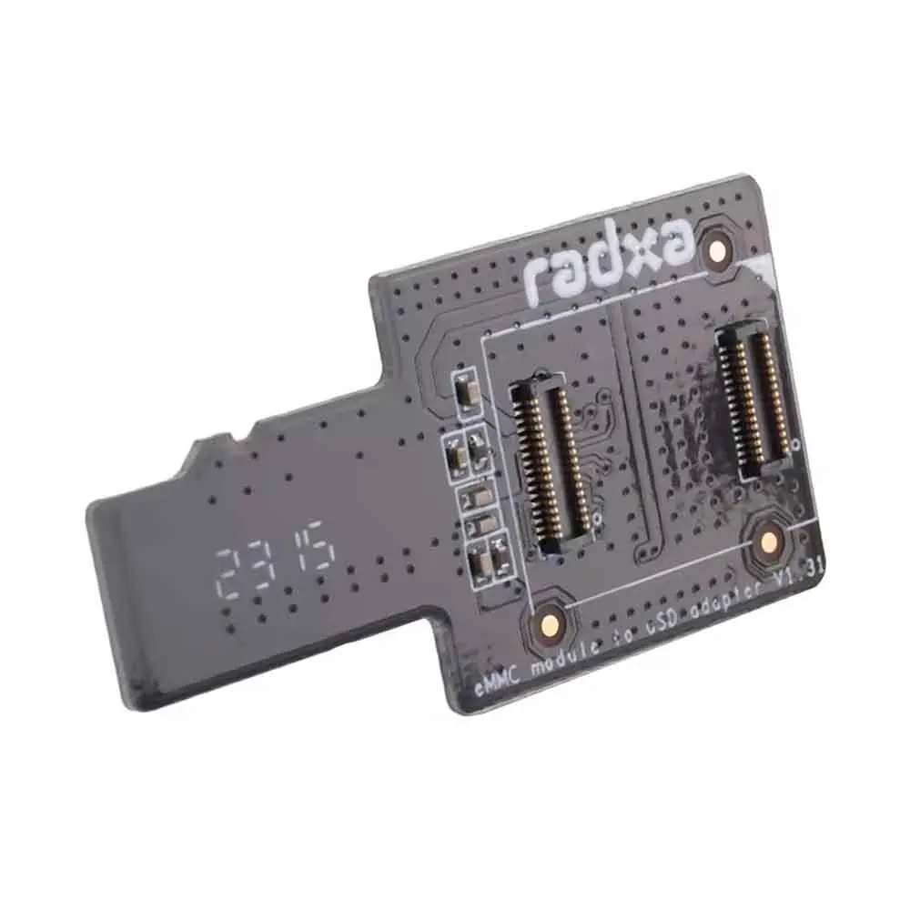 EMMC to USB Adapter Board MicroSD Modules for ROCK PI 4A/4B development board raspberry pi expansion board emmc module