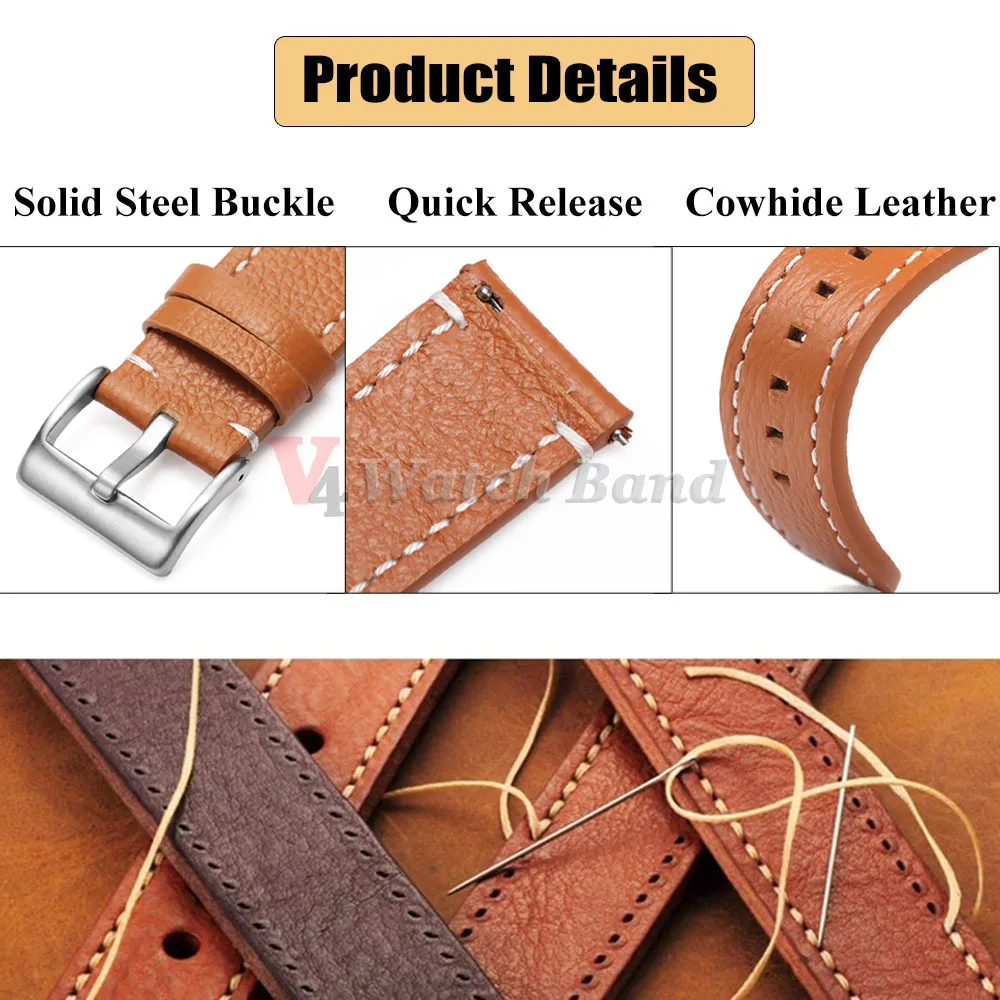Vintage Style Universal Watch Strap - Versatile Wristband
