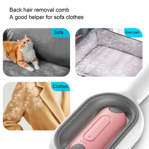 범용 양면 고양이 털 빗, 반려동물 매듭 제거기, 반려동물 털 청소, 그루밍 매듭 도구, 반려동물 털 제거 빗, 4 in 1, 1PC 5