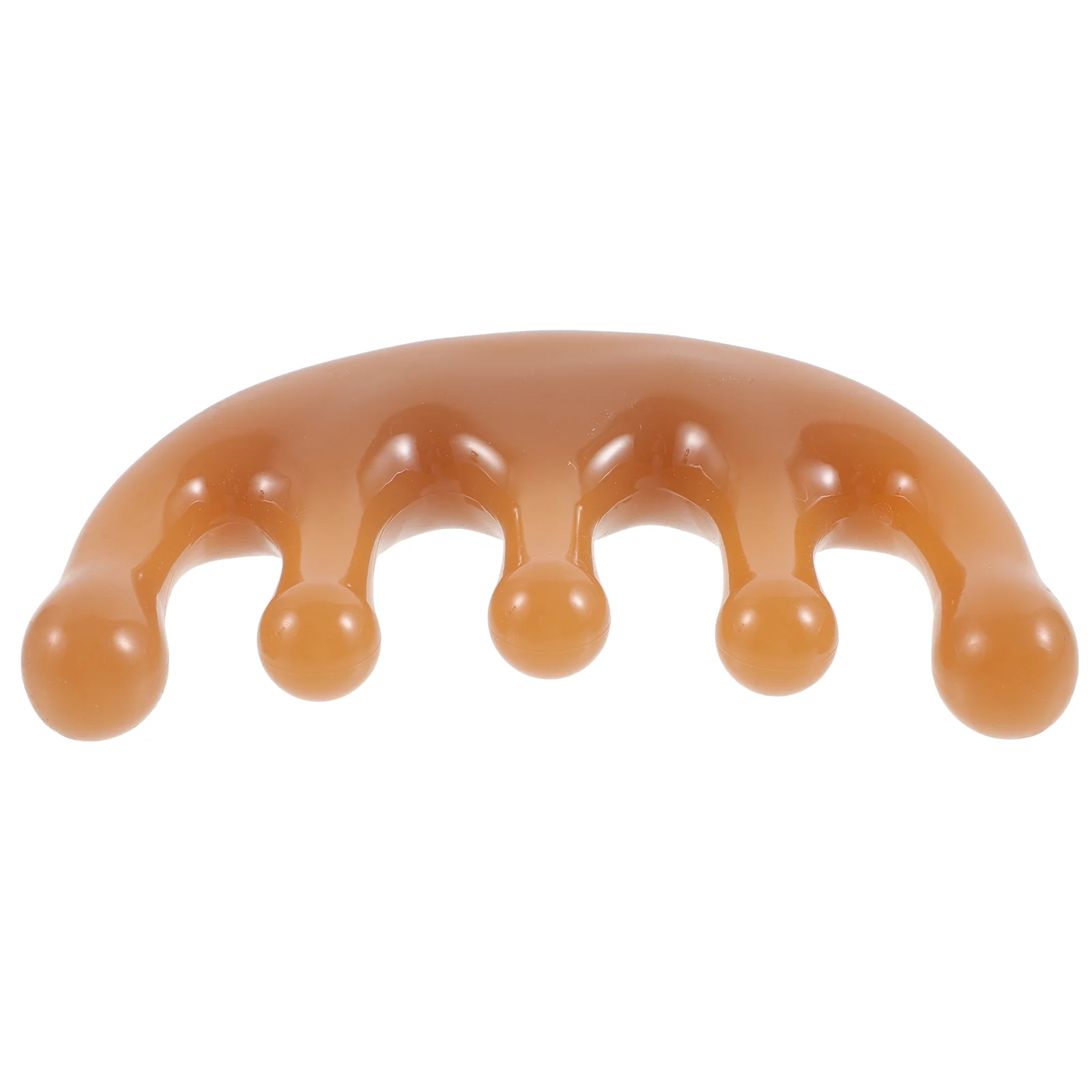 

Massage Comb Wide Tooth Scalp Scrubber Massager Relaxation Resin for Acupoint