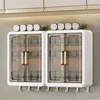 Wall Mounted Bathroom Storage Box Home Kitchen Organizer Waterproof Large Capacity Makeup Skincare Perfume Cream Jewelry Holder 3