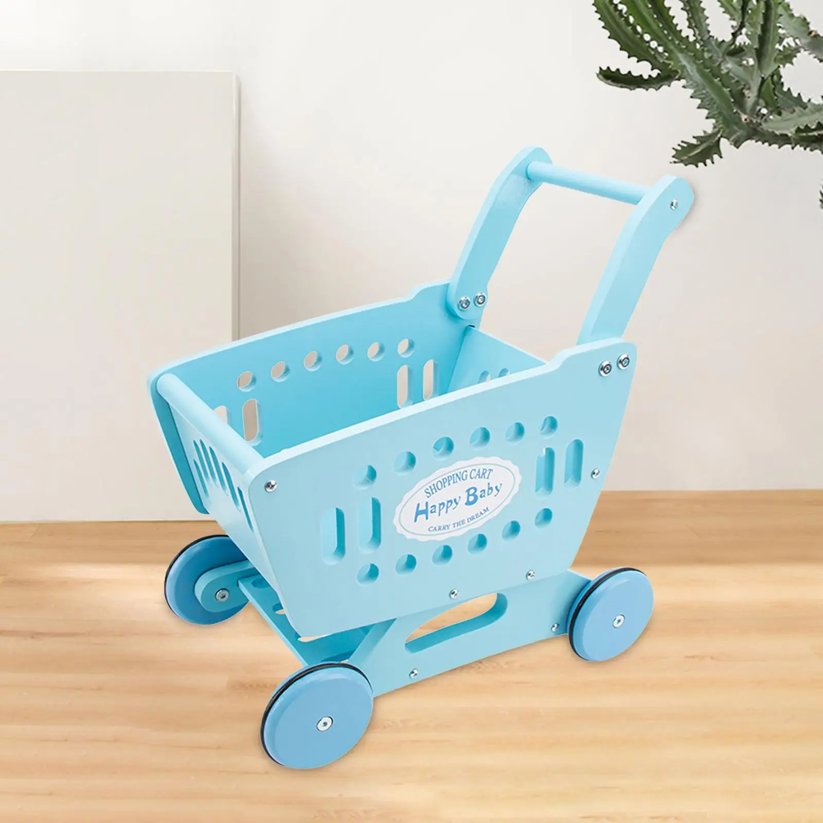 Kids Shopping Cart Trolley Simulation Smooth Wheels Supermarket Cart Toy for Baby Ages 3 and up Toddler Preschool Girls and Boys