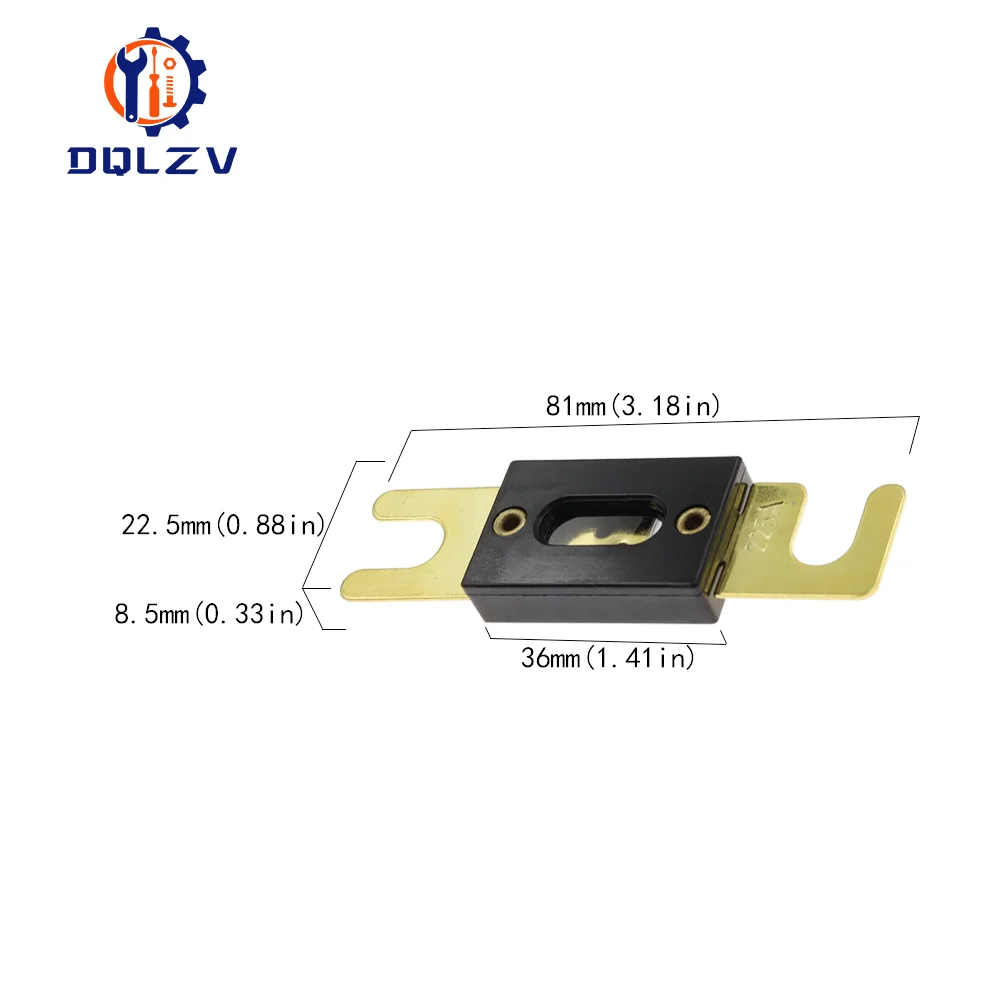 Car Auto Fuse Holder Bolt-on Fuse Automotive Audio Holders Fusible Link 40 50 80 100 125 150 250 300 400A Amp