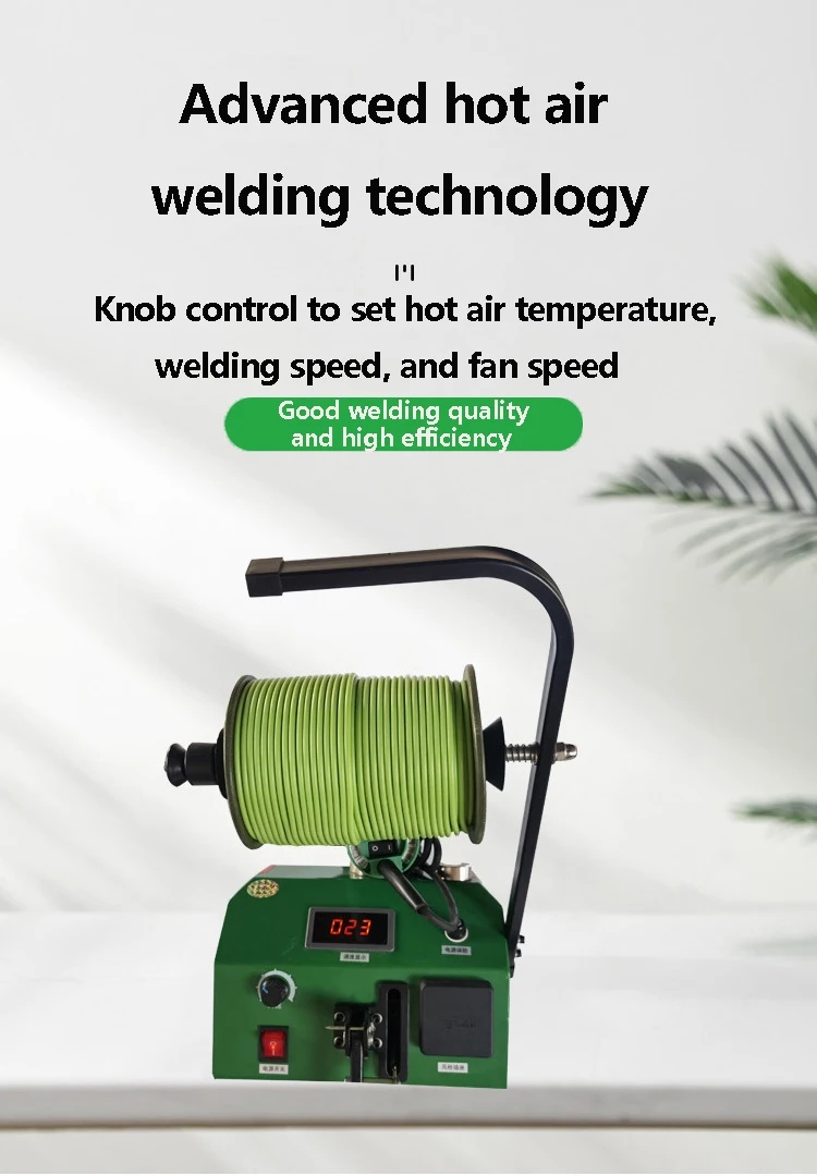 SY-50 Portable Automatic Welding Machine Electric PVC Floor Adhesive Welding Machine Plastic Seam Welding Equipment Hot Air Braz 4