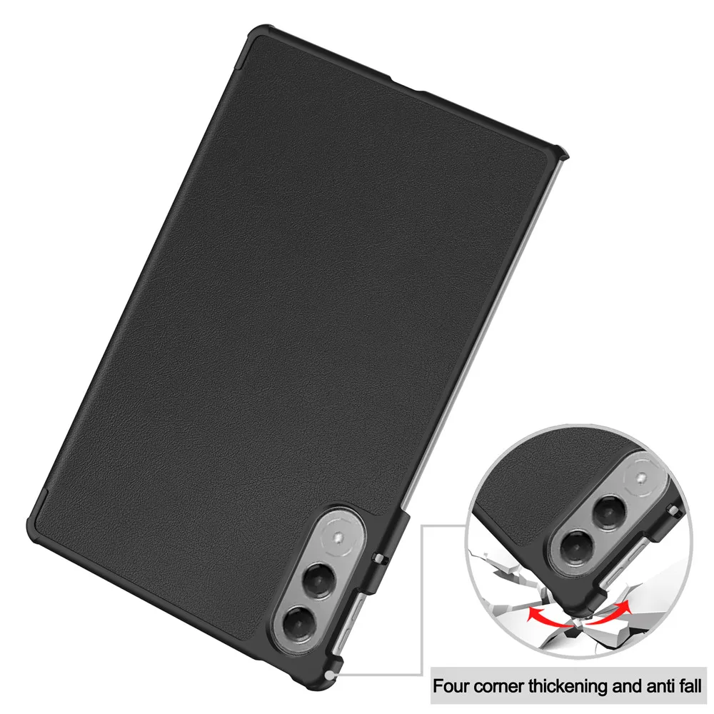 Premium Folding Stand PU Leather Tablet Case with Auto Sleep Feature